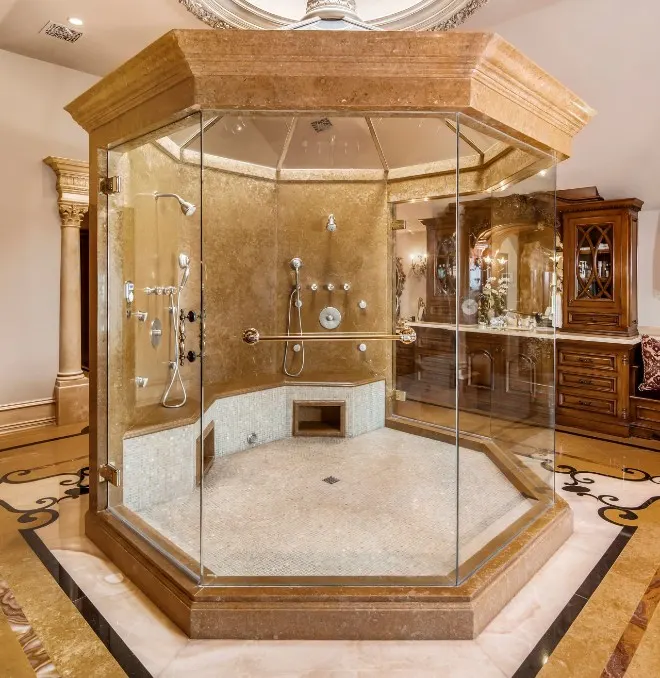 master bath sauna shower
