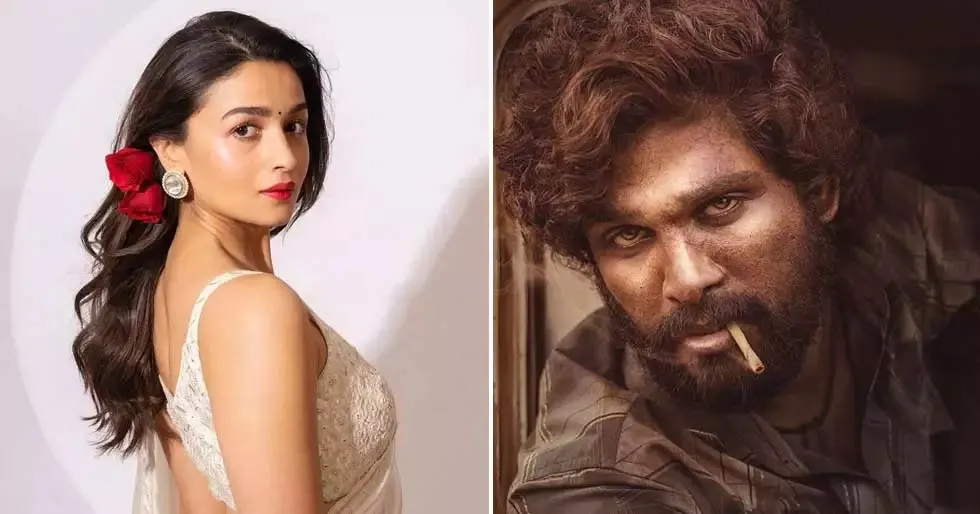 Alia Bhatt expresses her wish to work with pan India star Allu Arjun