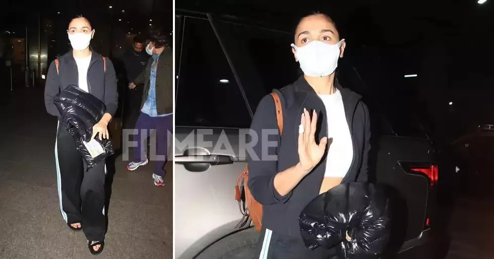 Alia Bhatt returns to Mumbai from Germany