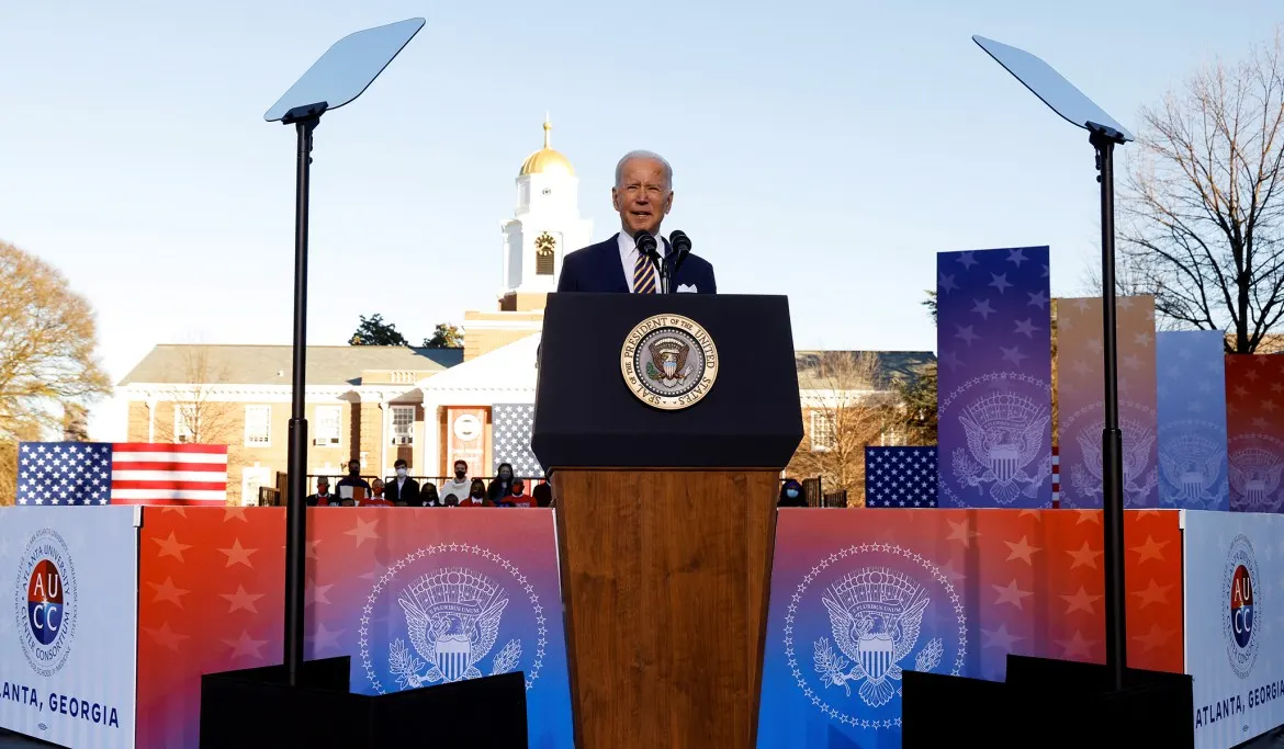 Biden’s Disgraceful Voting Speech