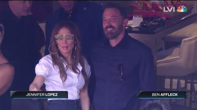 Bennifer 2.0 seems to enjoy the game.