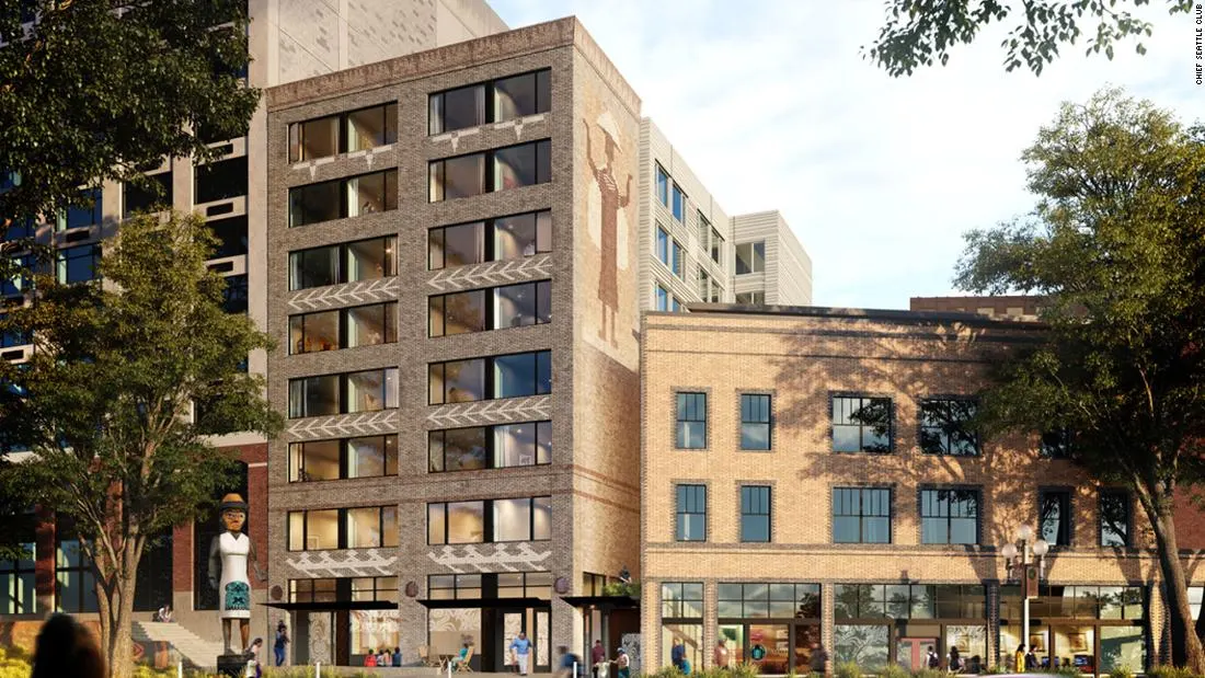 80-unit residential building for low-income and unhoused Indigenous people opens in Seattle