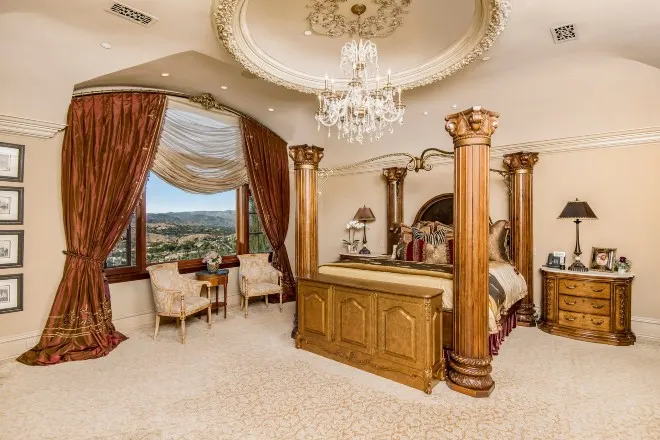 french chateau master suite
