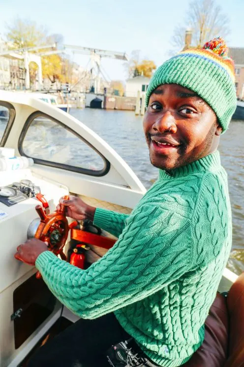 Exploring Amsterdam's Canal (By Driving A Boat For The First Time!) (31)