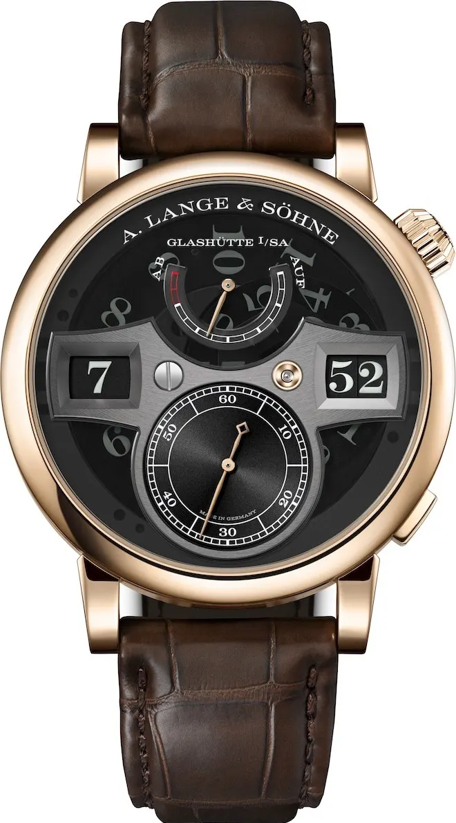 A. Lange & Söhne Zeitwerk Honeygold Lumen