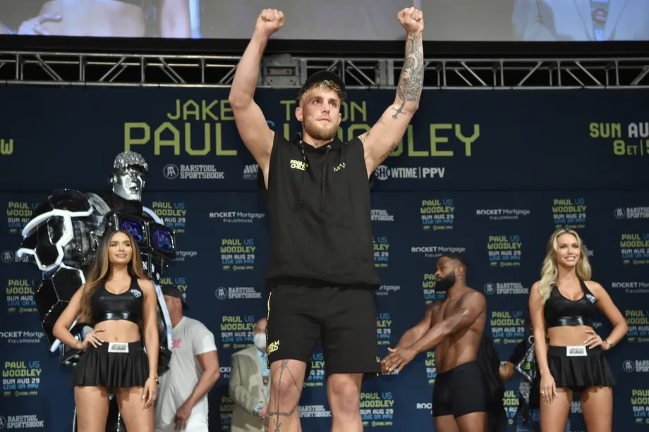 Report: Jake Paul and Tyron Woodley won’t be drug tested for boxing match