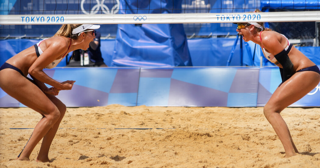 Beach Volleyball Duo Ross and Klineman Advance to the Semifinals