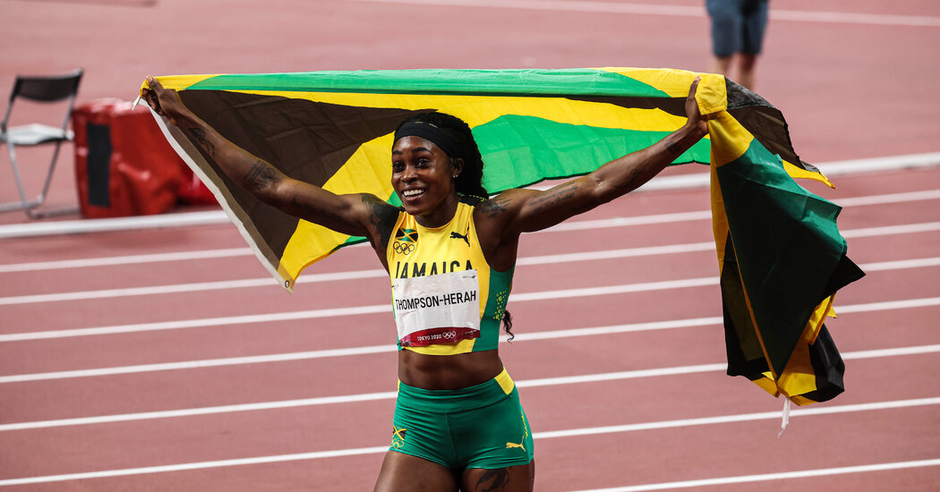 Elaine Thompson-Herah Won the 200 Meters, Her Second Gold in Tokyo