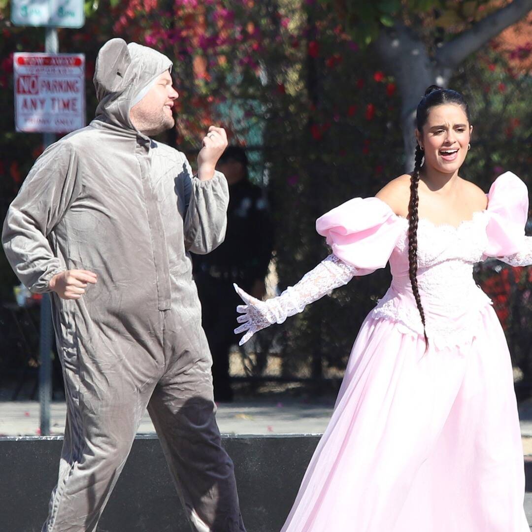 James Corden Hip-Thrusting in a Mouse Costume Has the Internet Buzzing