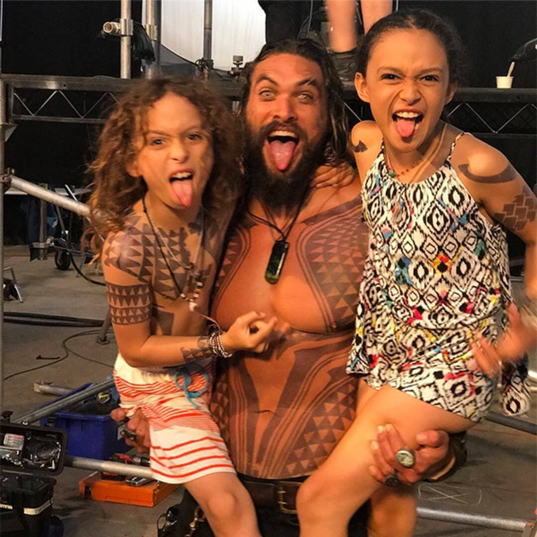 Jason Momoa Reveals the Adorable Gift From His Kids That He Brings While Filming Overseas