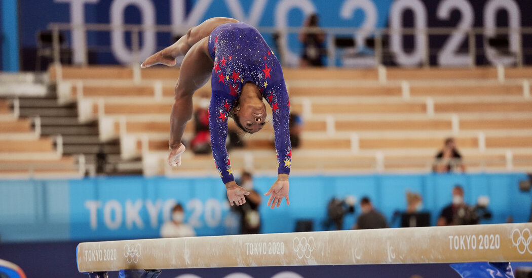 Simone Biles Plans to Compete in the Balance Beam, Her Last Possible Event in Tokyo