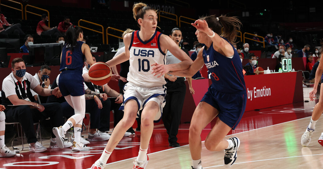 U.S. Women’s Basketball Rolls Past Serbia to Olympic Final