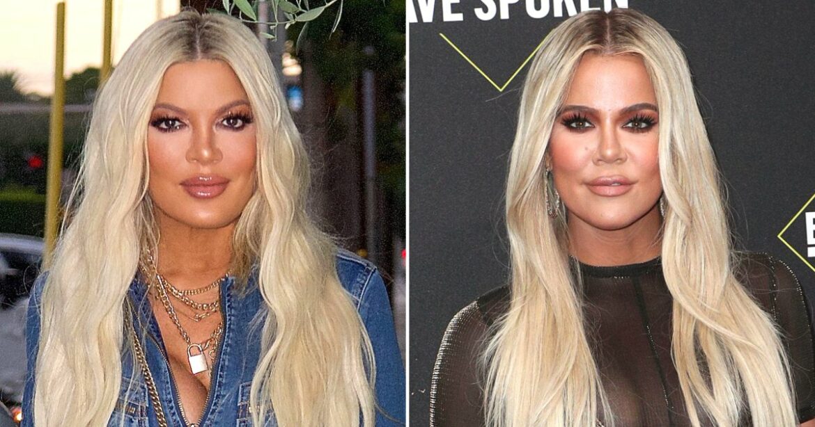 OMG! Tori Spelling Fans Say She’s Twinning With Khloe Kardashian
