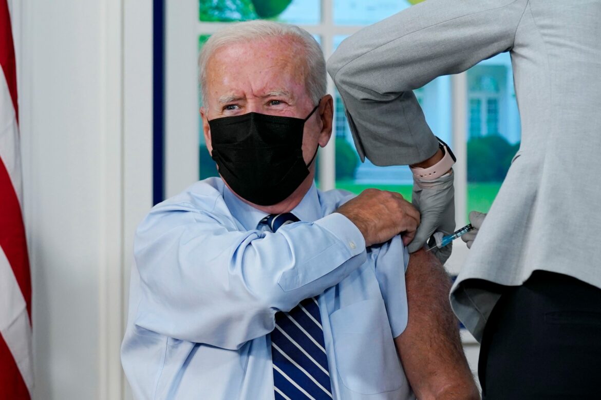 President Joe Biden gets a vaccine booster shot: COVID Updates
