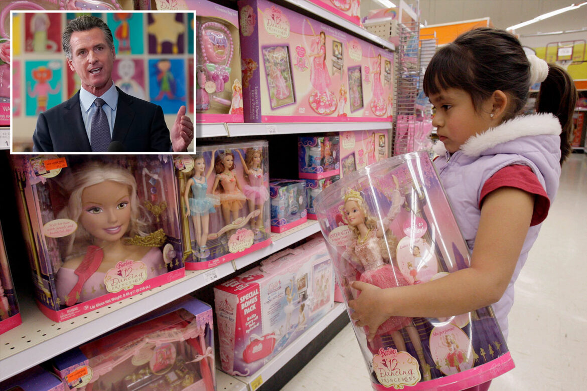 California law requires stores have gender-neutral area for children’s products