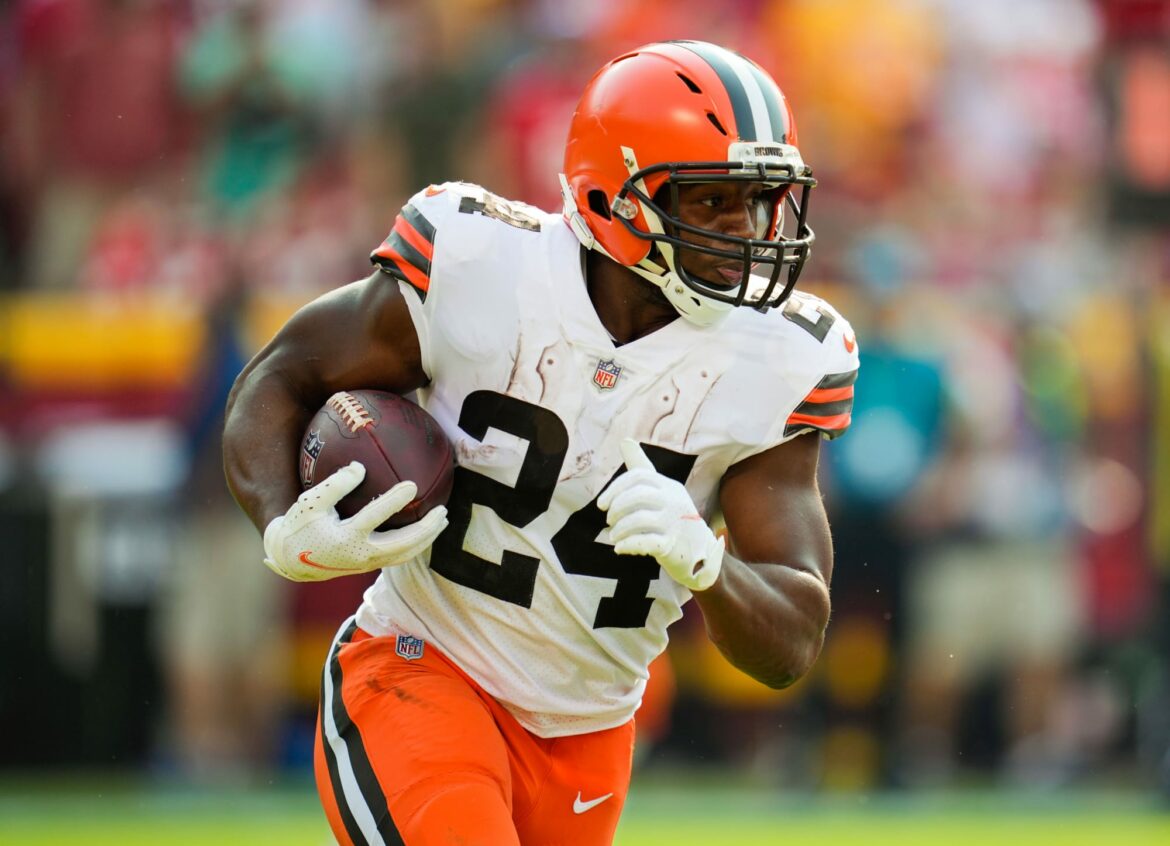 Cleveland Browns: Nick Chubb is on track to play this weekend