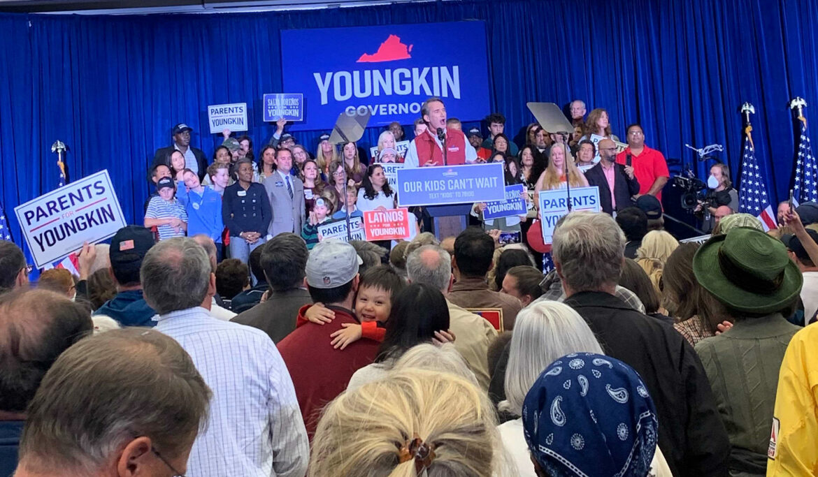 At Campaign Event, Glenn Youngkin Blasts Loudoun County Cover-Up, McAuliffe