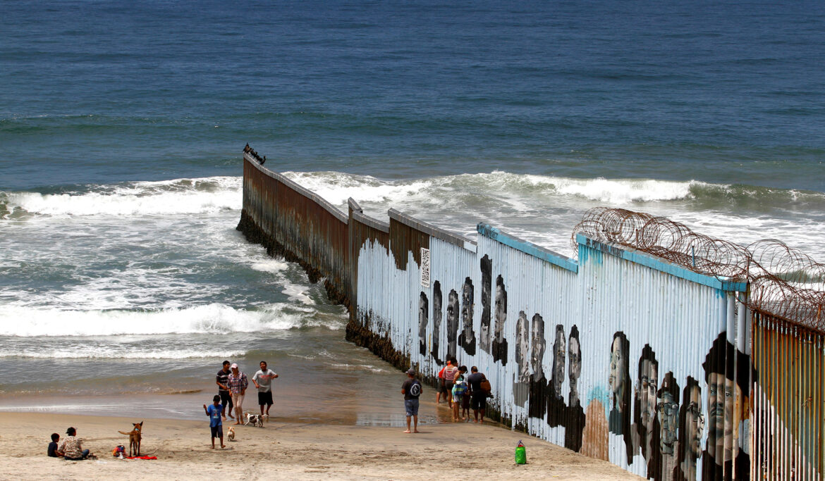 Woman Dies, 36 Detained after Swimming around U.S.-Mexico Border Barrier