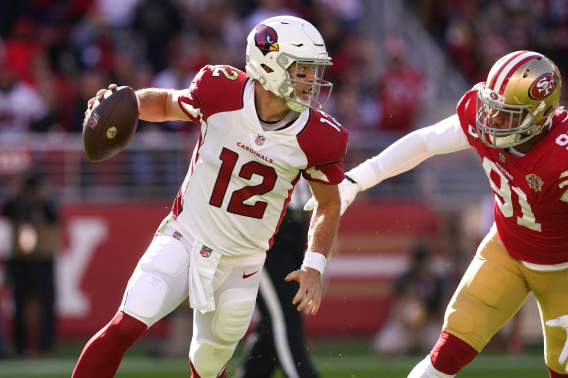 NFL Twitter dunks 49ers for getting trashed by Colt McCoy and Cardinals