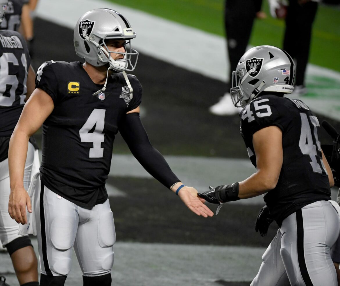 Alec Ingold injury: Raiders FB in tears after being carted off field