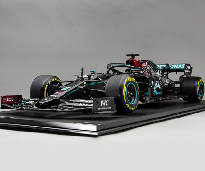 Amalgam Collection Launches a Mini Model of Lewis Hamilton’s F1 Car