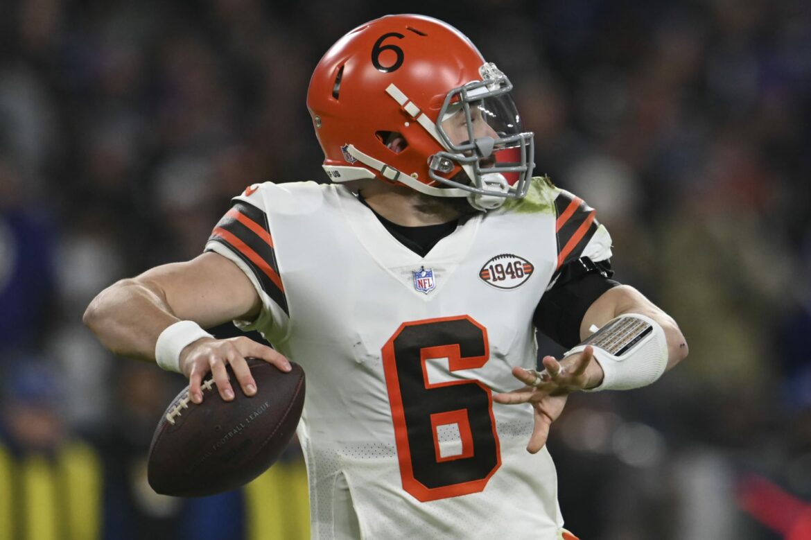 Baker Mayfield hints he could play for Browns on Monday vs. Raiders