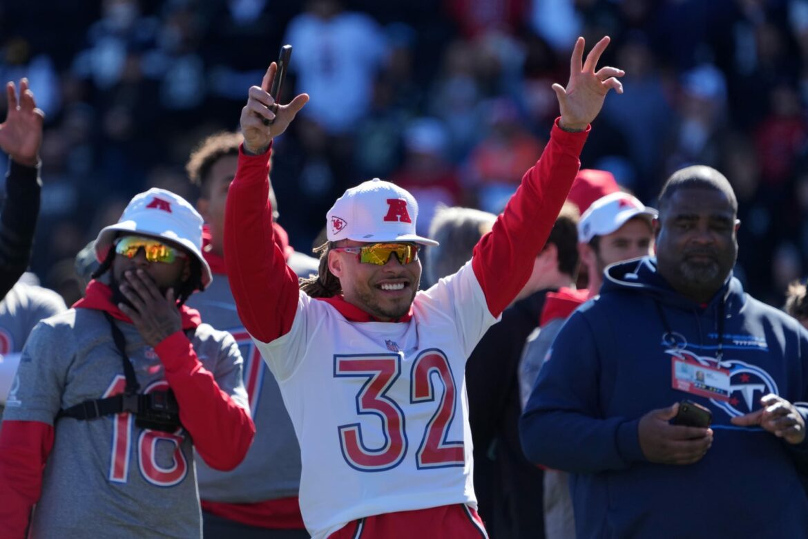 Tyrann Mathieu’s son showed more effort in Pro Bowl celly than any actual players