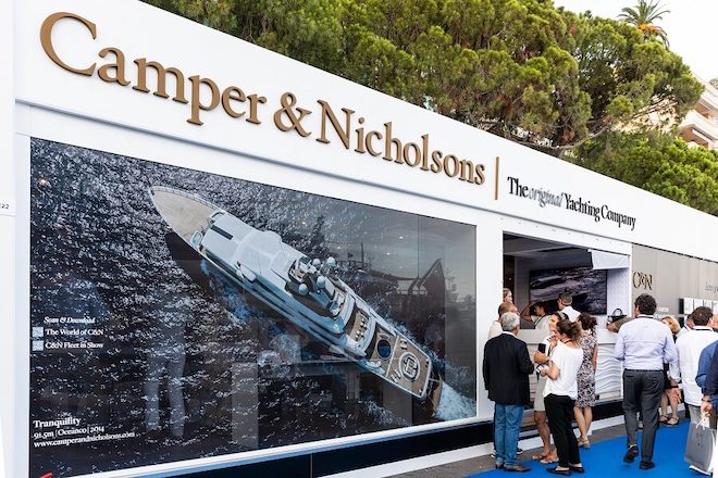 Camper & Nicholsons is a major player at the Monaco Yacht Show