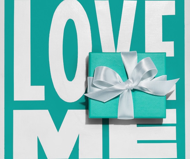 Tiffany & Co. declares that “Blue is the Colour of Love”