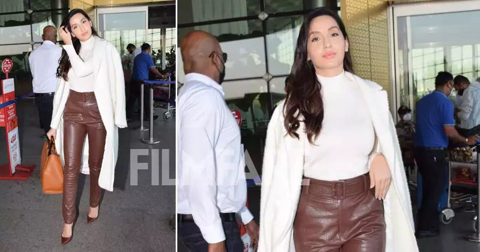 Photos: Nora Fatehi clicked at the airport