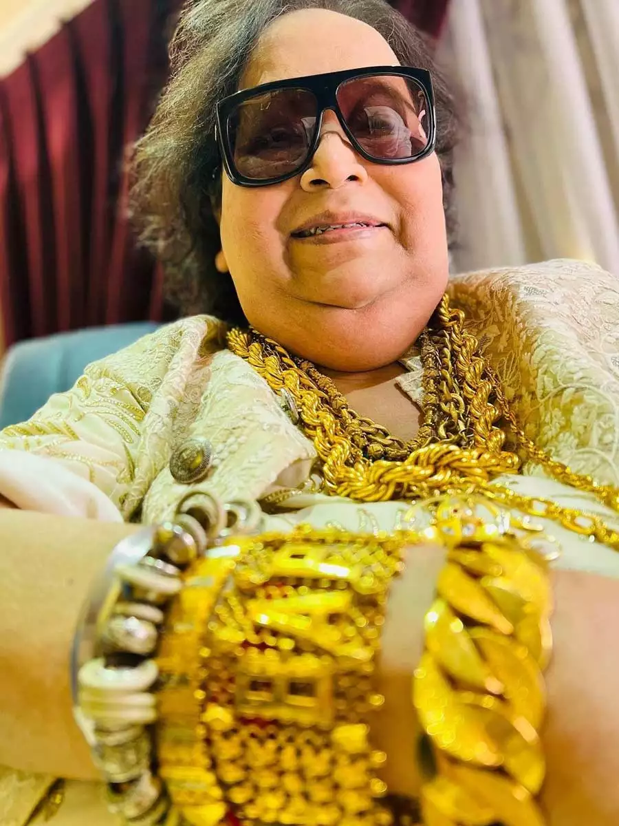 Bappi Lahiri Gold Chains.