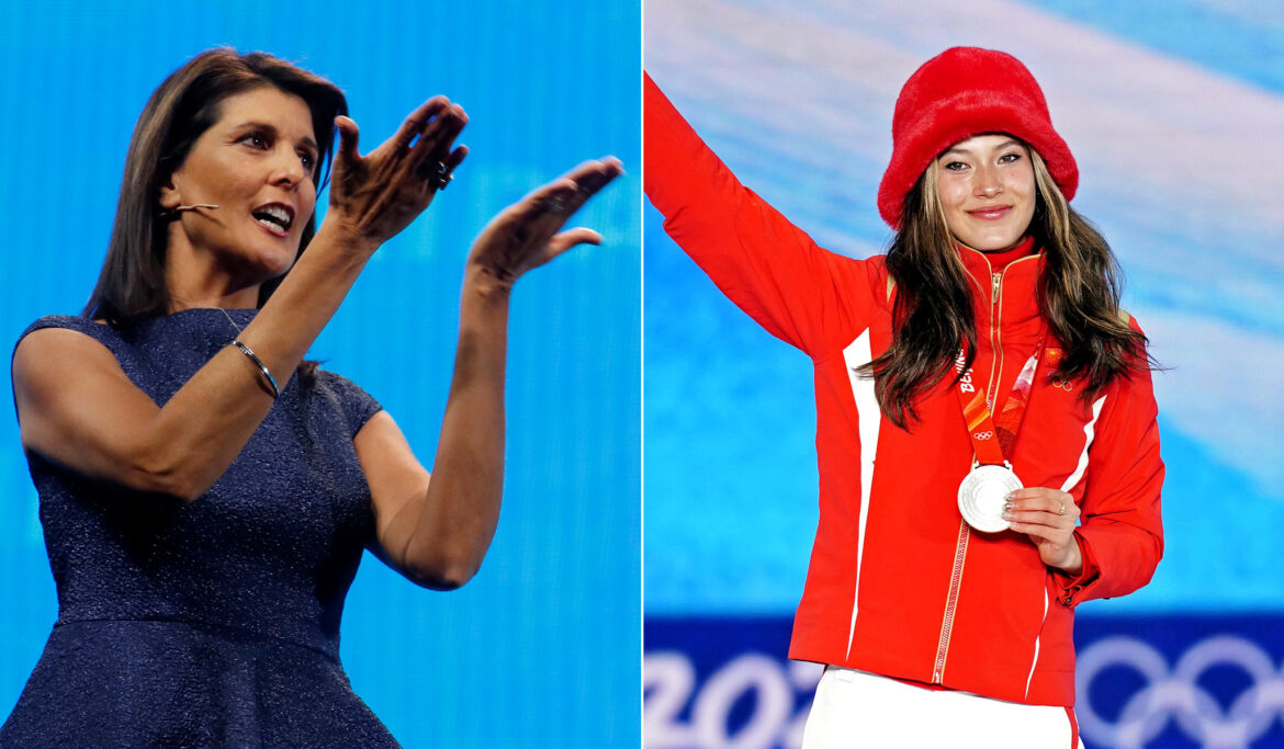 Nikki Haley Blasts American-Born Skier Competing for China at Beijing Olympics