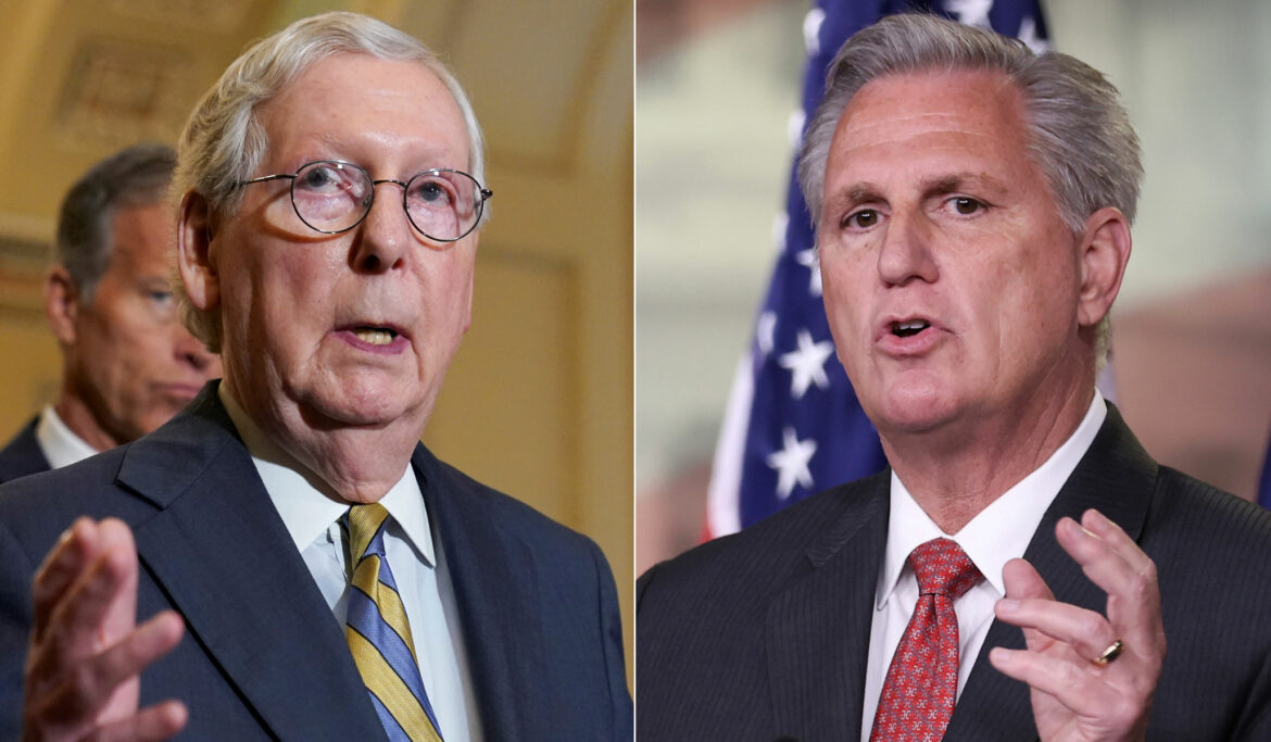 McConnell, McCarthy Condemn Greene and Gosar’s Appearance at White Nationalist Event