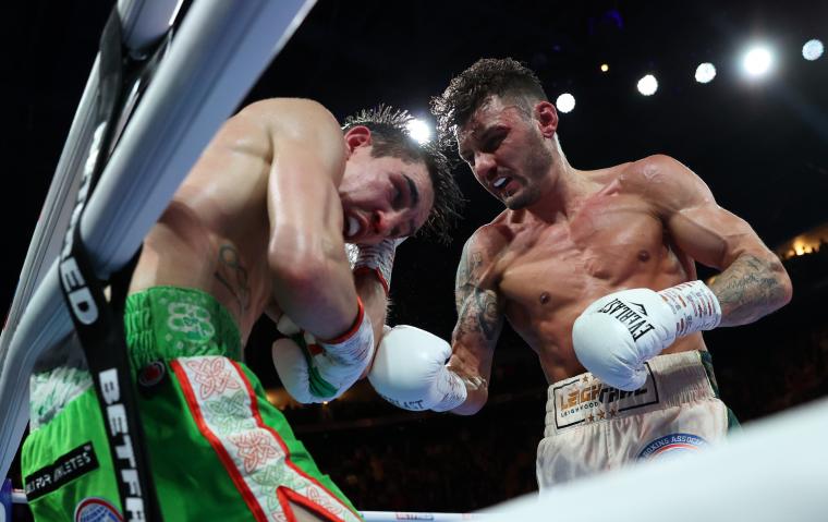 Leigh Wood vs. Michael Conlan result: Irish star knocked out of ring by reigning champ