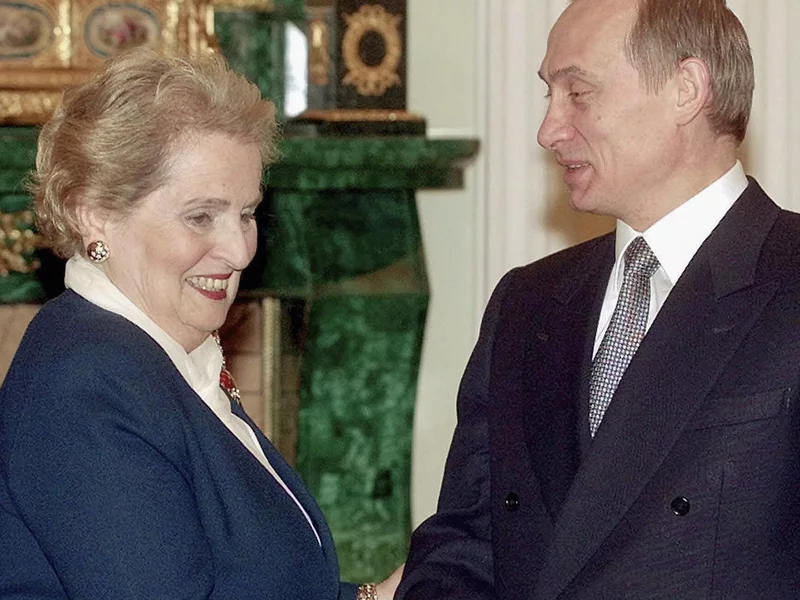 Madeleine Albright had a lot to say about Putin — and she didn’t mince words