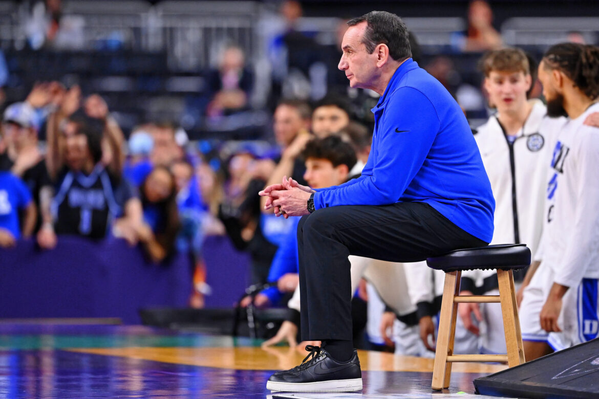 Watch: Coach K walks off court one last time, delivers final press conference as Duke coach