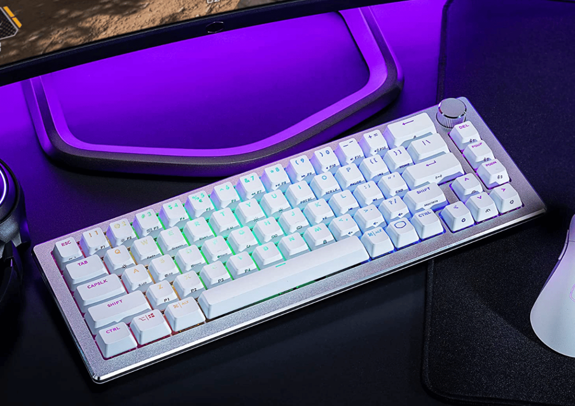Grab the Cooler Master Wireless Blue Switch Mechanical Keyboard at $24 Off